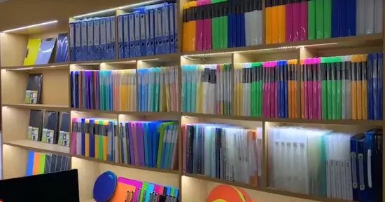 Splice Design PP Colorful Large Capacity Extended File Folders with Custom Labels