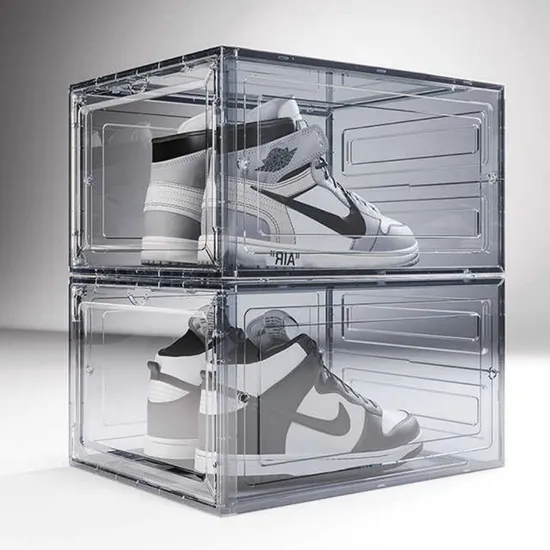 Plastic Clear Shoe Multi