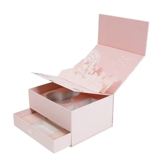 Custom Paper Cosmetic Skincare Perfume Jewelry Disposable Packaging Gifts Toy Blind Box