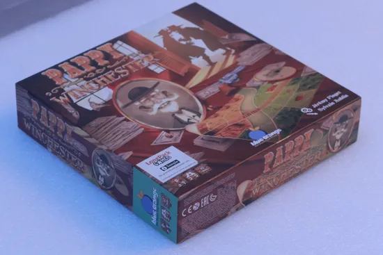ODM OEM Cards Custom L&B Square Colorful Brown Cardboard Packaging Gift Box with Customized Color Size Printed Logo for Board Game, Play Cards, Toy etc.