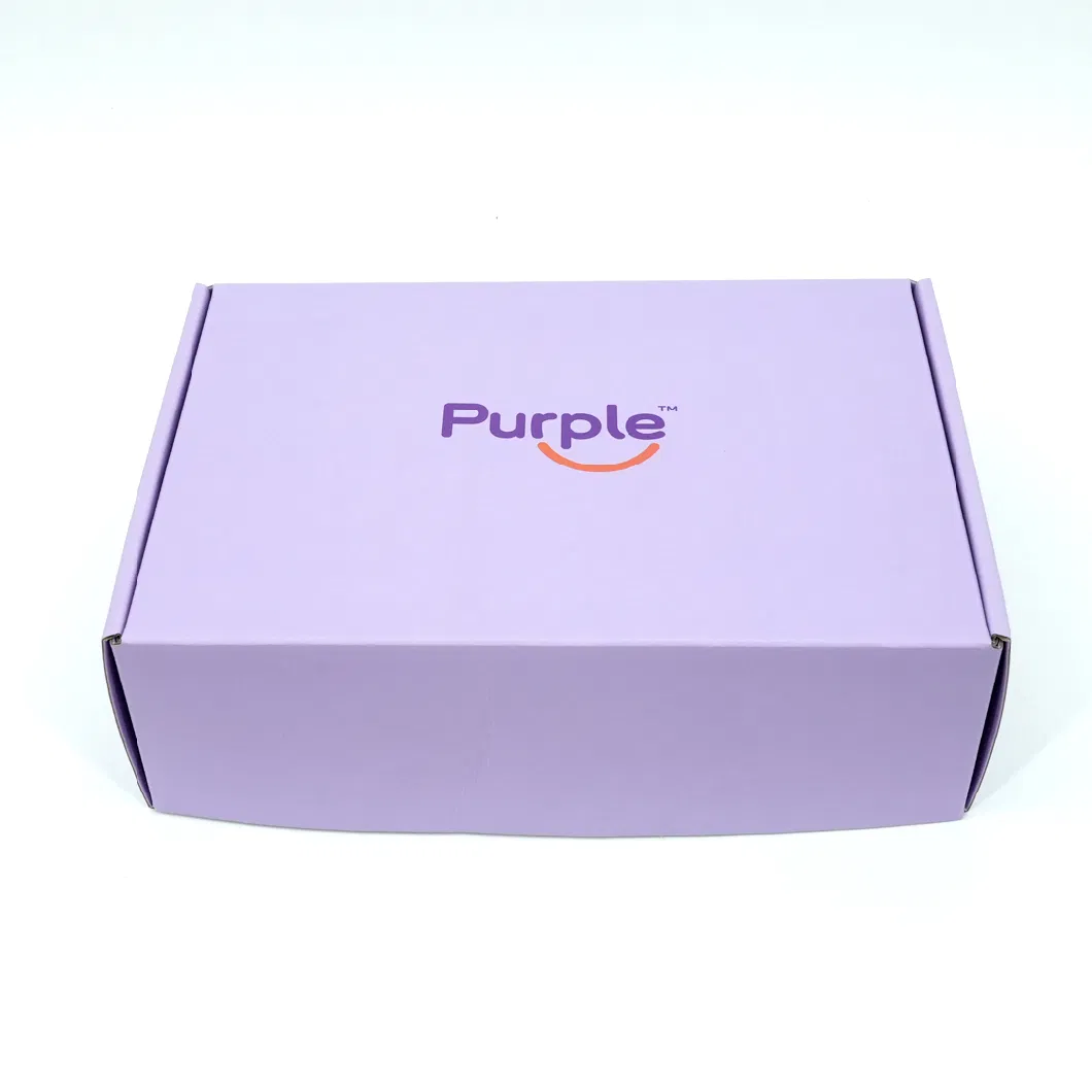 Custom Logo Printed Corrugated 3 Layers E Flute Tuck Top Shipping Box Suit Packaging Box