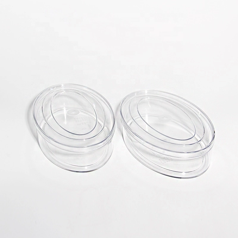 Pet Plastic Clear Transparent Container Jar Cookie Package Box