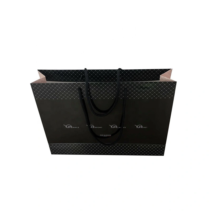 Luxury Custom Print Branded Paper Bag Packaging Gift Packing Cardboard Large Shopping Bag with Handle