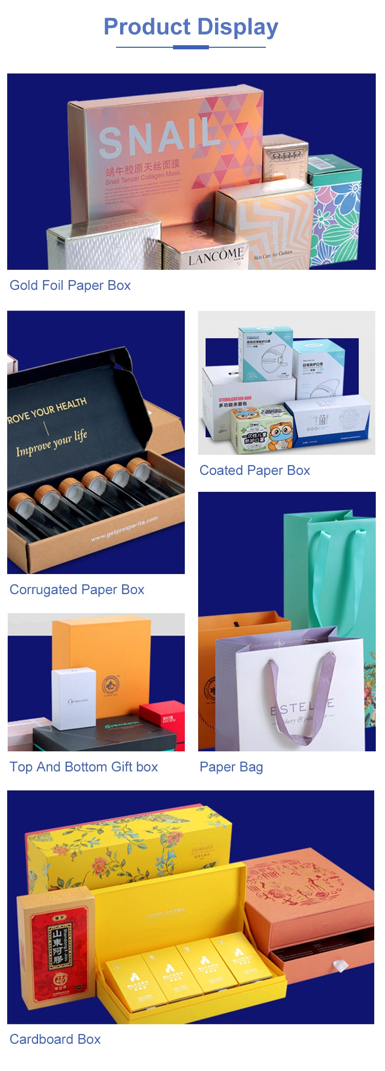 Logo Gift Cardboard Shipping White Cosmetic Packaging Mailer Printed Custom Box