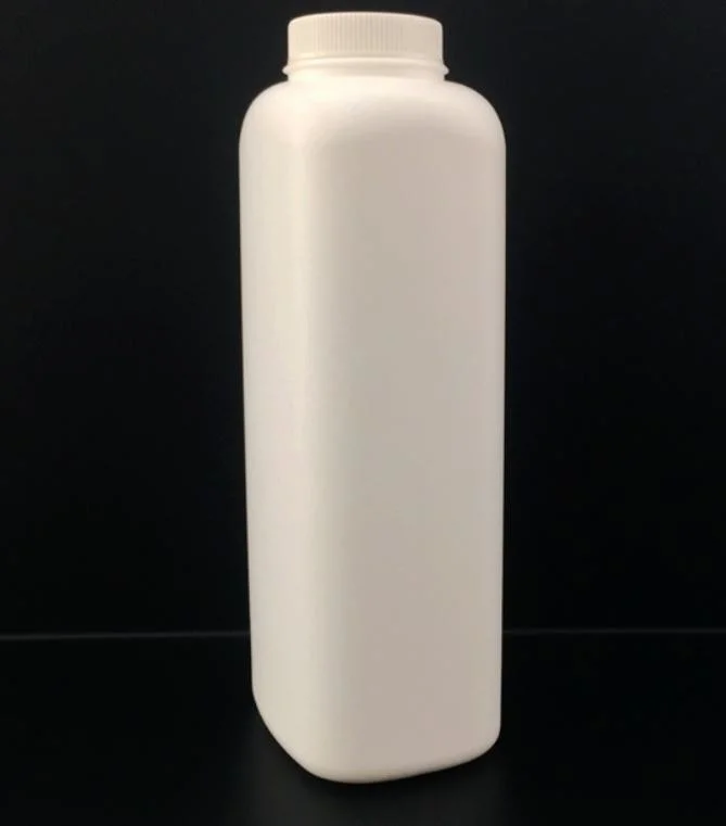 Factory Empty White PE Plastic Baby Talcum Powder Bottle Packaging