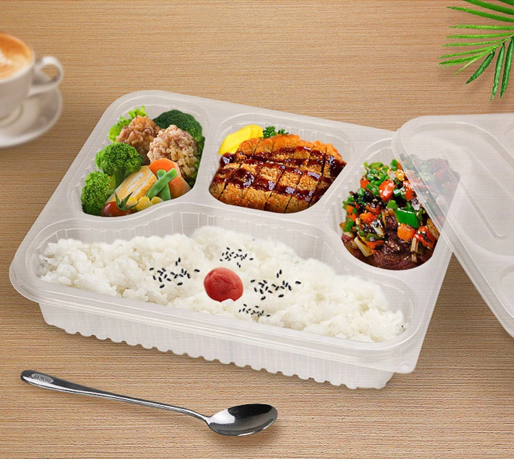 Clear Plastic Microwavable Take Away Box
