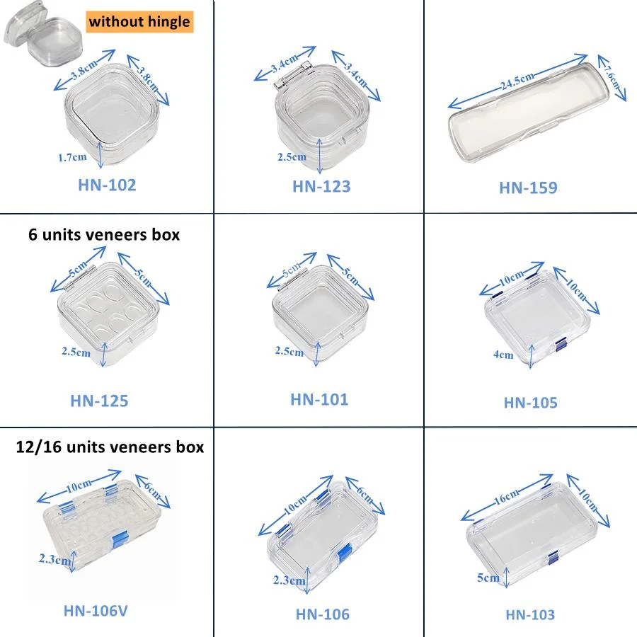 Customized Dental/Electronic Packaging Storage and Display Clear Plastic Transport Shipping Box Membrane