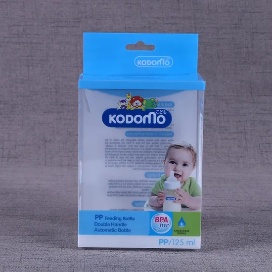 Custom Clear Foldable Printing PP/PVC/Pet Plastic Packaging Box