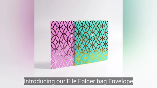 Wholesale Customizable Stationery A4 Size Plastic PP Document Bag Office Paper Envelope Bag File Folder with Snap Button Closure Fireproof Wallet 
