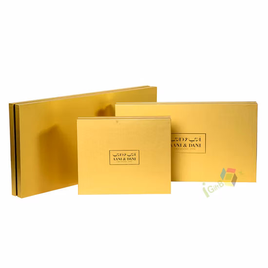 High End Cardboard Candy Boxes Paper Chocolate Box with Dividers