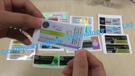 Hot Sale British Dragon Vial Labels 