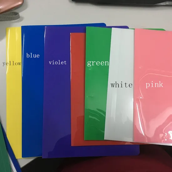 PP Plastic L Shape File Folder for A4 
