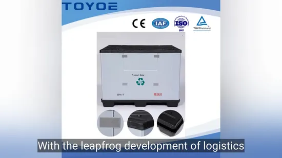 China Source Factory Price Wholesale Collapsible Automotive Industry Car Industry Plastic Coaming Board Crate Corrugated Packaging Box for Electric Scooter 